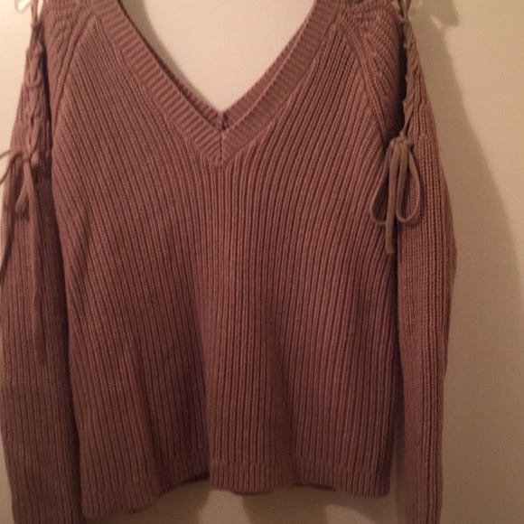 Tie up sleeved sweater - Picture 3 of 4